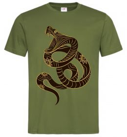 Чоловіча футболка Коричневий змій