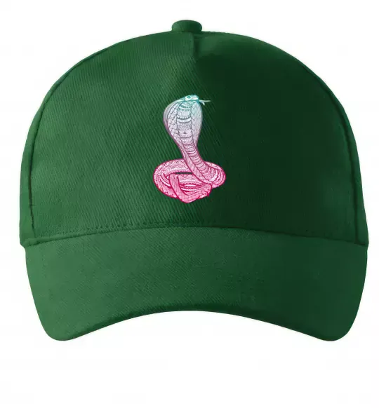 Кепка Кобра градієнт Темно-зелений фото