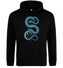 Мужская толстовка (худи) Блакитна змія Мужская толстовка (худи) Блакитна змія