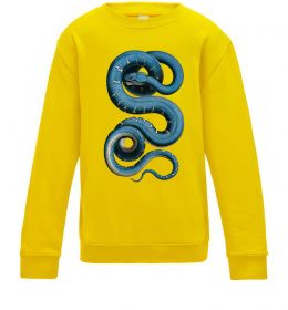 Детский Свитшот Блакитна змія Детский Свитшот Блакитна змія