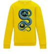 Детский Свитшот Блакитна змія Солнечно желтый фото