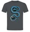 Мужская футболка Блакитна змія Графит Мужская футболка Блакитна змія Графит фото